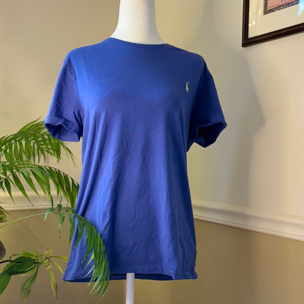 Polo Ralph Lauren Classic Blue Short Sleeve Tee